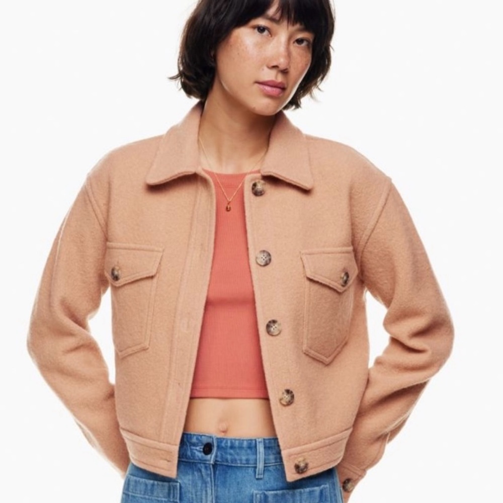 Aritiza Autumn Shirt Jacket - Limited edition color in Wildwood